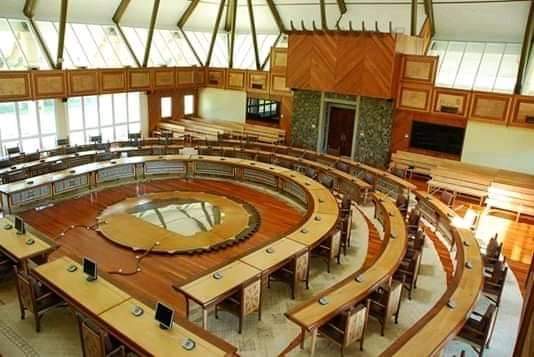 "Interior of the Great Council of Chiefs, n.d." Source: Facebook