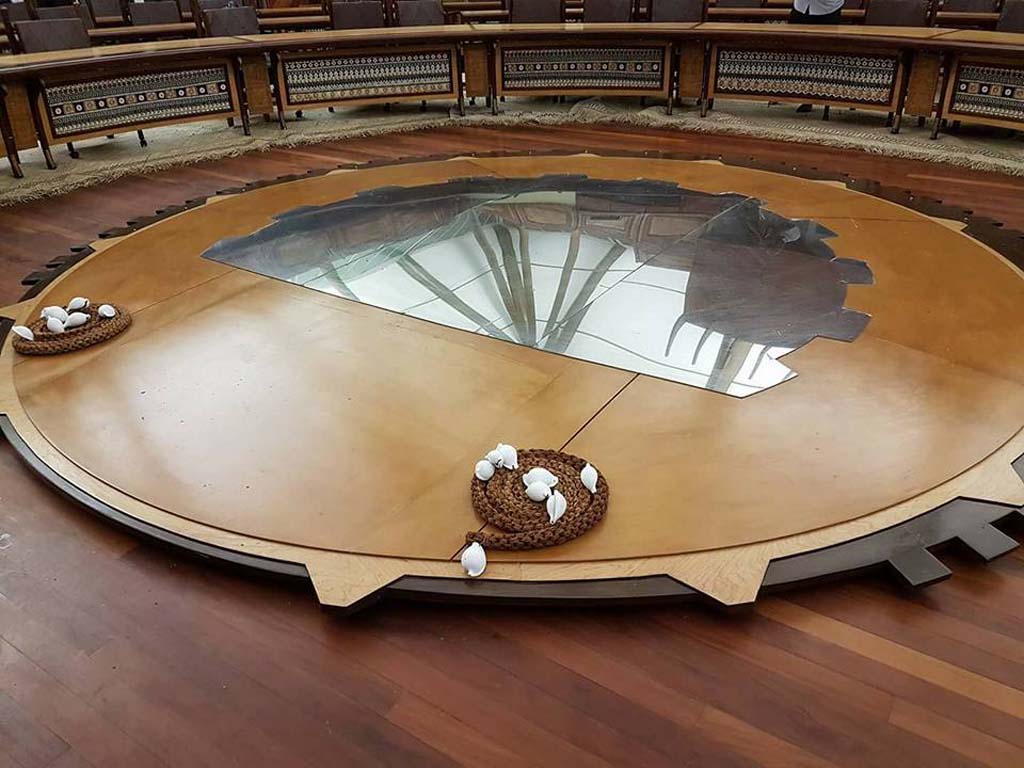 “Fiji History Group visit to Great Council of Chiefs complex, 2018” Source: Nicholas Halter 2018